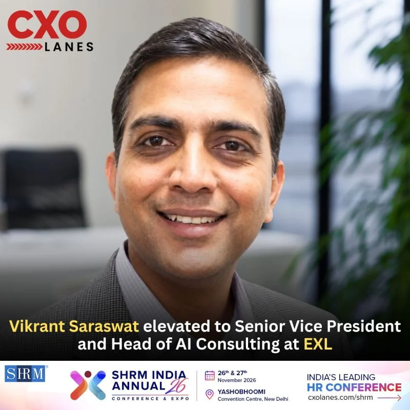 Vikrant Saraswat elevated to Senior Vice President and Head of AI Consulting at EXL