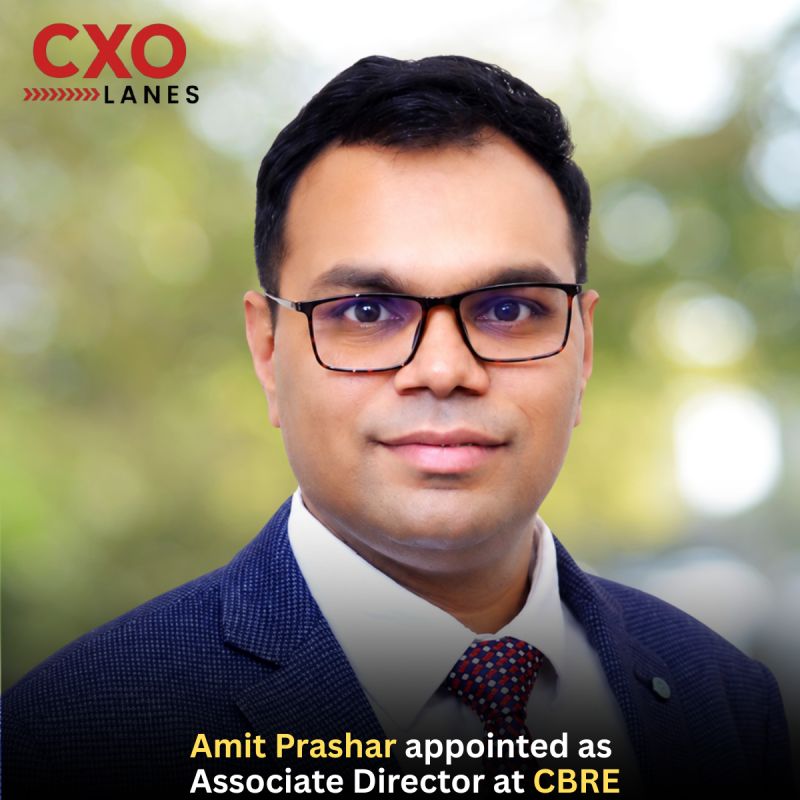 Amit Prashar has been appointed as Associate Director at CBRE. With approximately 14 years of experience in real estate, industrial logistic