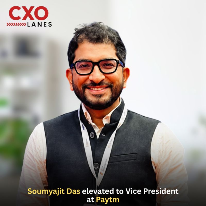 Soumyajit Das elevated to Vice President at Paytm, recognizing his exceptional leadership and contributions to the company’s technology and