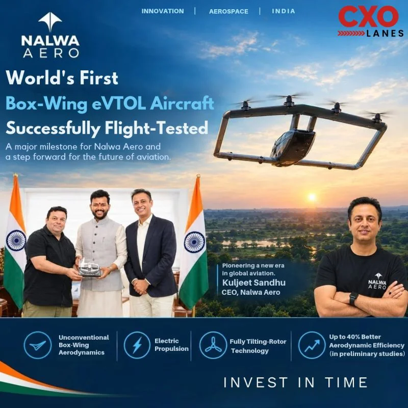 World’s First Box-Wing eVTOL Aircraft Successfully Flight-Tested