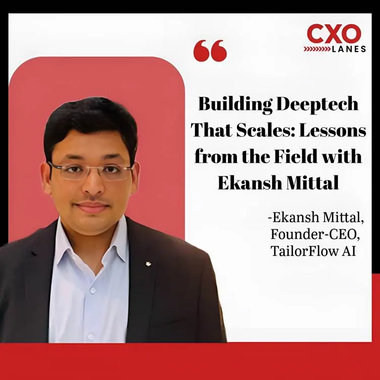 Building Deeptech That Scales: Lessons from the Field with Ekansh Mittal