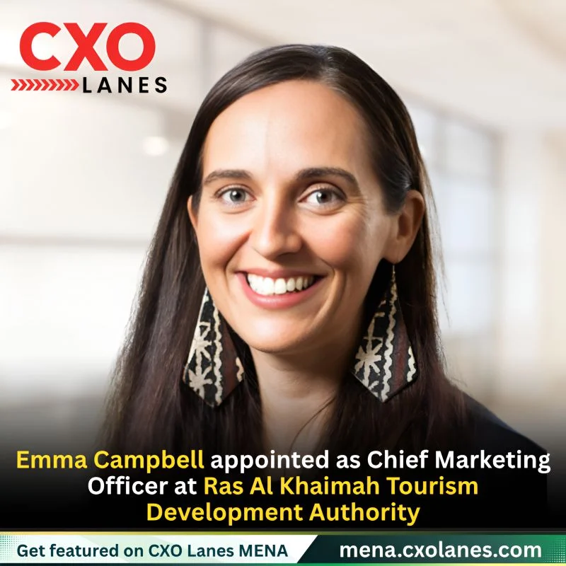 Emma Campbell appointed as Chief Marketing Officer at Ras Al Khaimah Tourism Development Authority