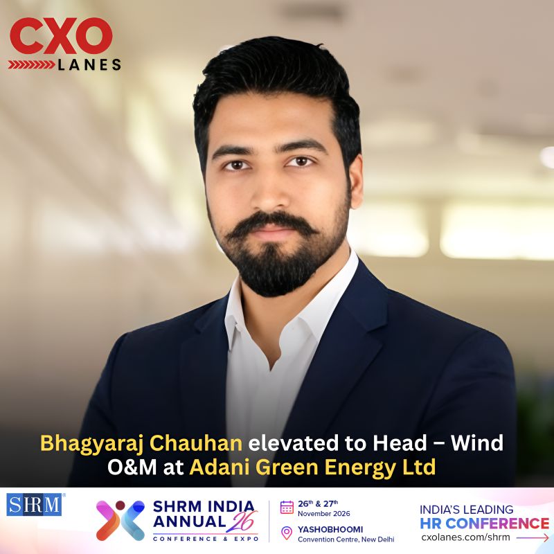 Bhagyaraj Chauhan has been elevated to Head – Wind O&M at Adani Green Energy Ltd., taking on a leadership role in renewable...