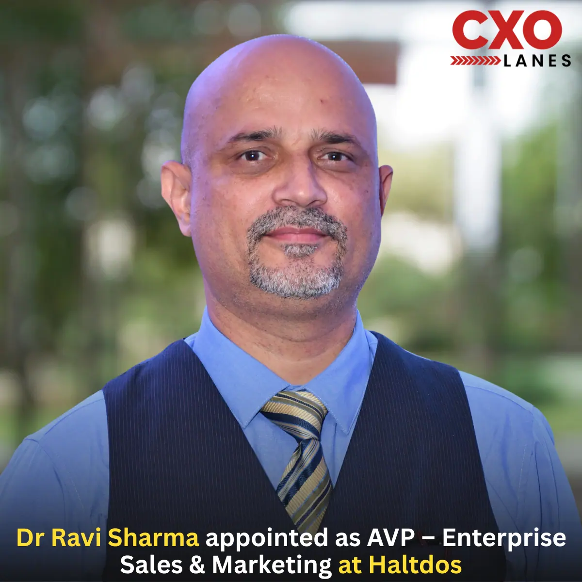 Dr Ravi Sharma Appointed as AVP – Enterprise Sales & Marketing at Haltdos