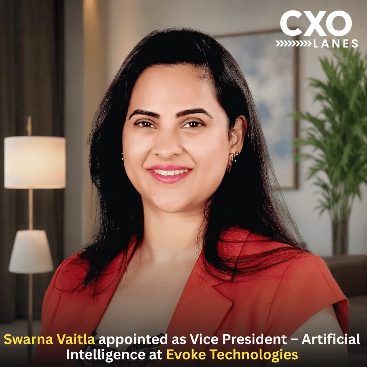 Swarna Vaitla Joined Evoke Technologies as Vice President – Artificial Intelligence