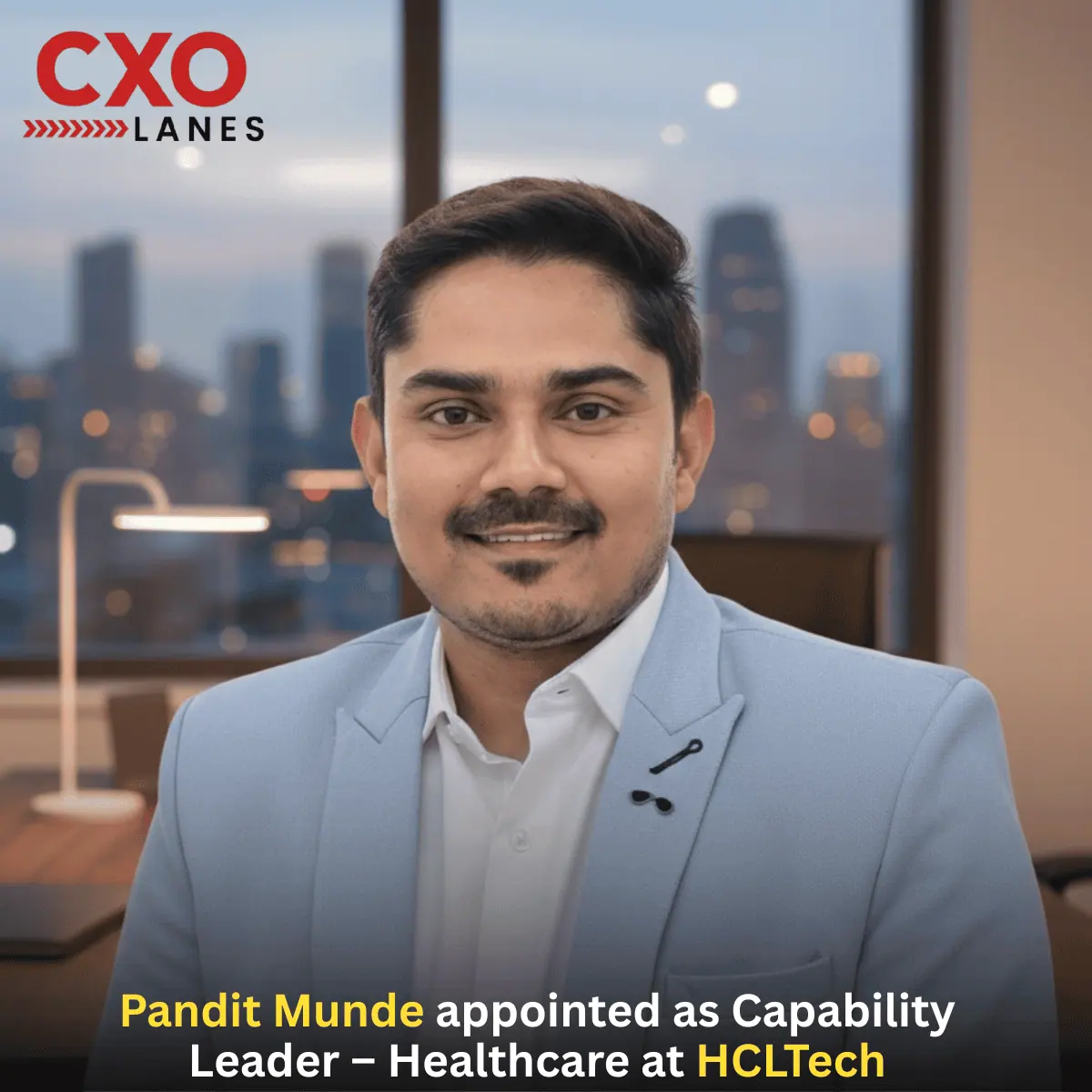 Pandit Munde Appointed as Capability Leader – Healthcare at HCLTech