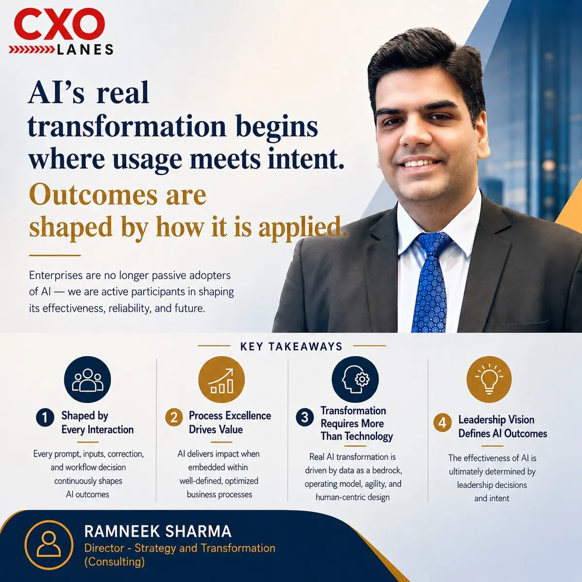 AI Expands What’s Possible. Leadership Determines What Matters