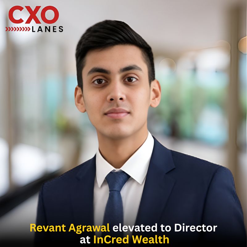 Revant Agrawal has been elevated to Director at InCred Wealth. In his new role, he will continue to focus on investment advisory, wealth man