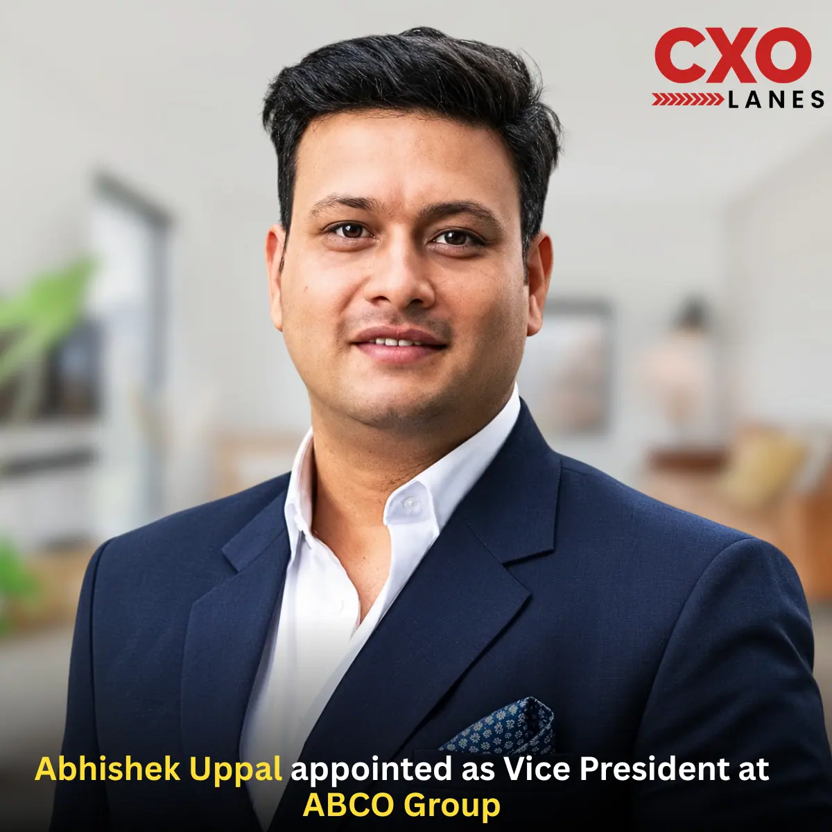 Abhishek Uppal Appointed as Vice President at ABCO Group