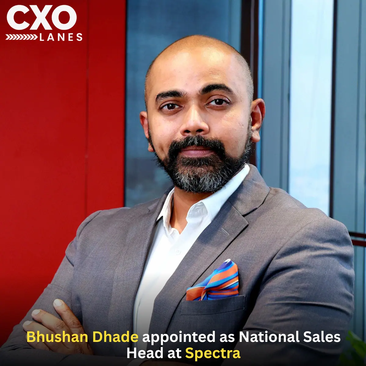 Bhushan Dhade Appointed as National Sales Head at Spectra