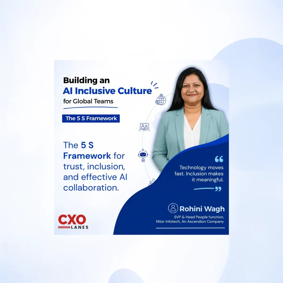 Building an Inclusive Culture for Global (Human + AI) Teams: The 5S Framework