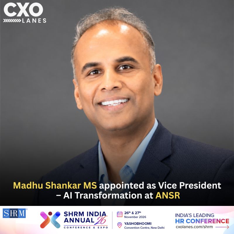 Madhu Shankar MS has been appointed as Vice President – AI Transformation at ANSR, bringing over 25 years of experience in...