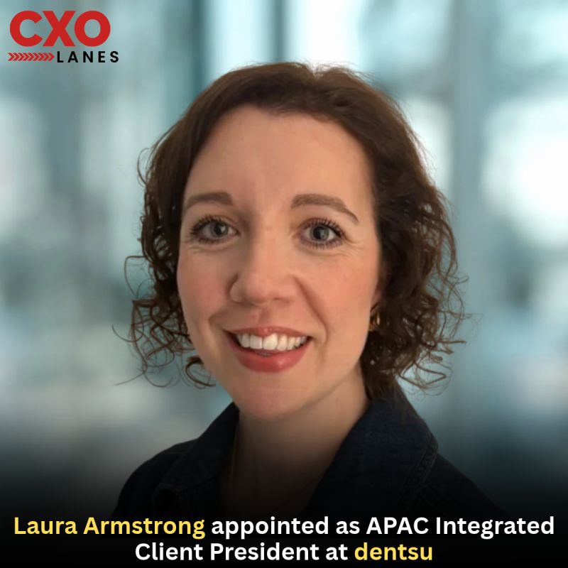 Laura Armstrong appointed as APAC Integrated Client President at dentsu