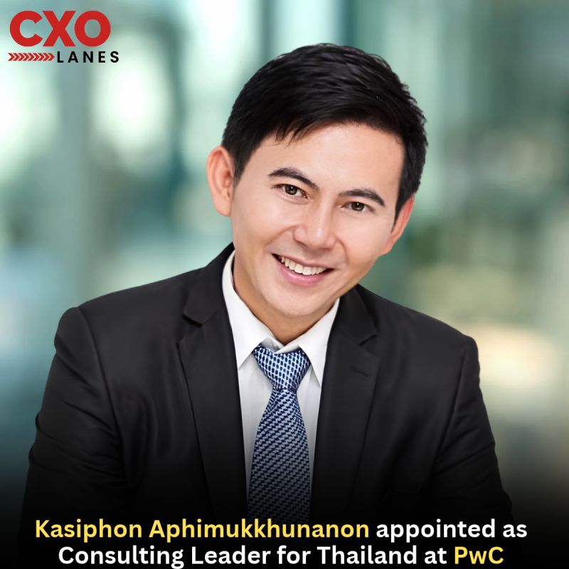Dr. Kasiphon Aphimukkhunanon appointed as Consulting Leader for Thailand at PwC