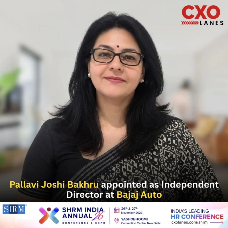 Pallavi Joshi Bakhru appointed as Independent Director at Bajaj Auto Ltd