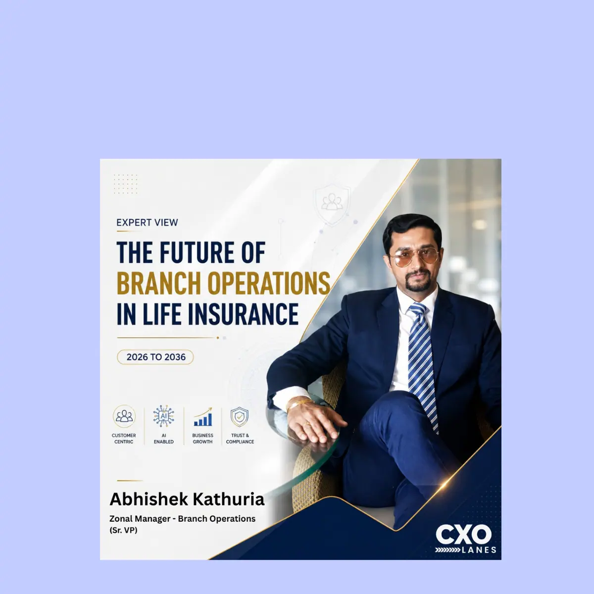 Abhishek Kathuria: The Future of Branch Operations in Life Insurance — 2026 to 2036