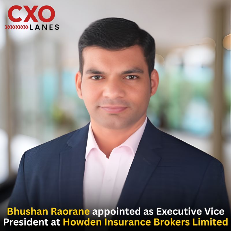 Bhushan Raorane has been appointed as Executive Vice President at Howden Insurance Brokers Limited, marking a significant step in his distin