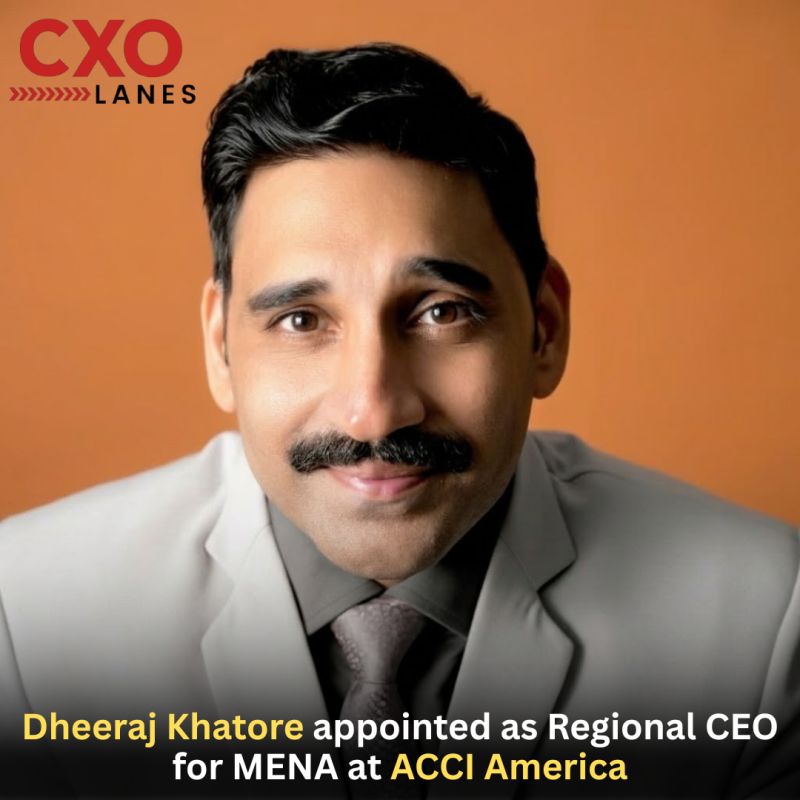 Dheeraj Khatore has been appointed as Regional CEO – MENA at AACI America (American Accreditation Commission International), marking a signi