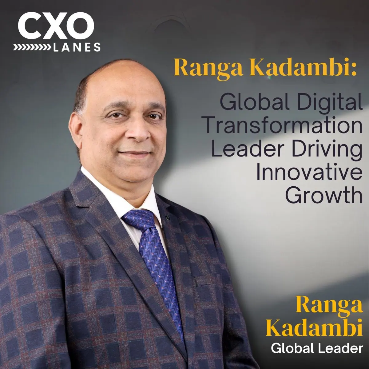 Ranga Kadambi: Global Digital Transformation Leader Driving Innovative Growth