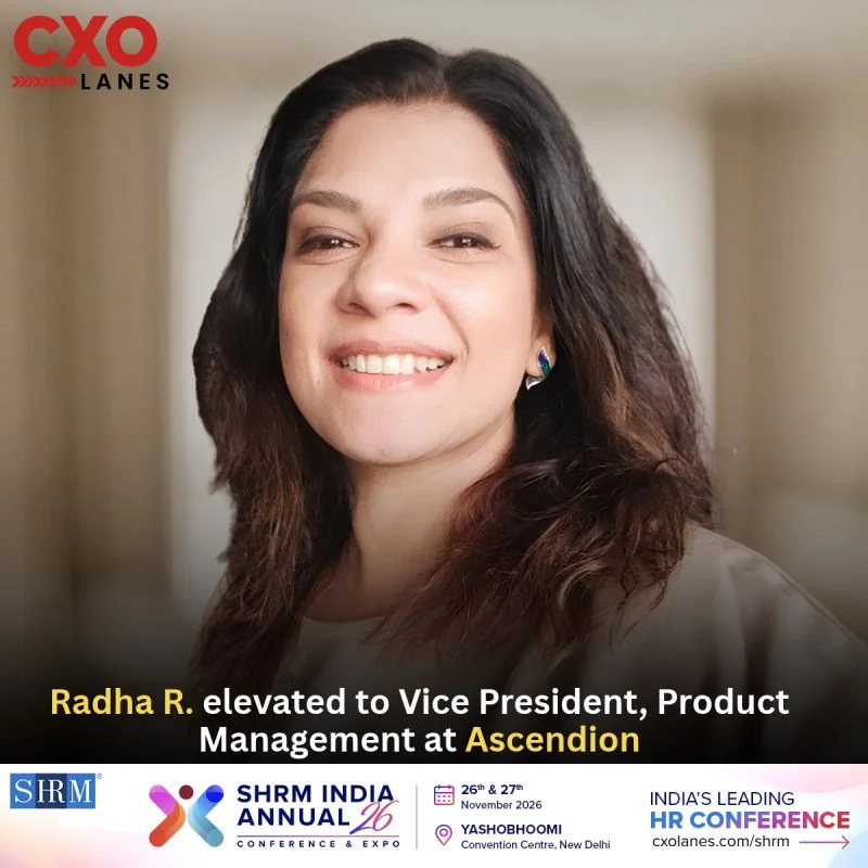 Radha R. elevated to Vice President, Product Management at Ascendion
