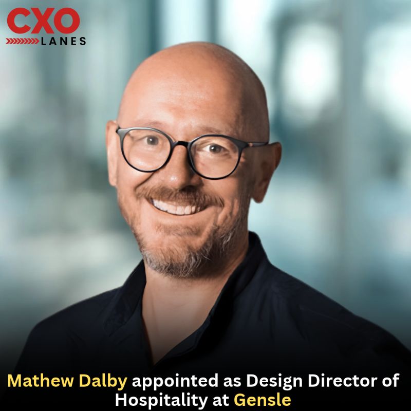Mathew Dalby appointed as Design Director of Hospitality at Gensler
