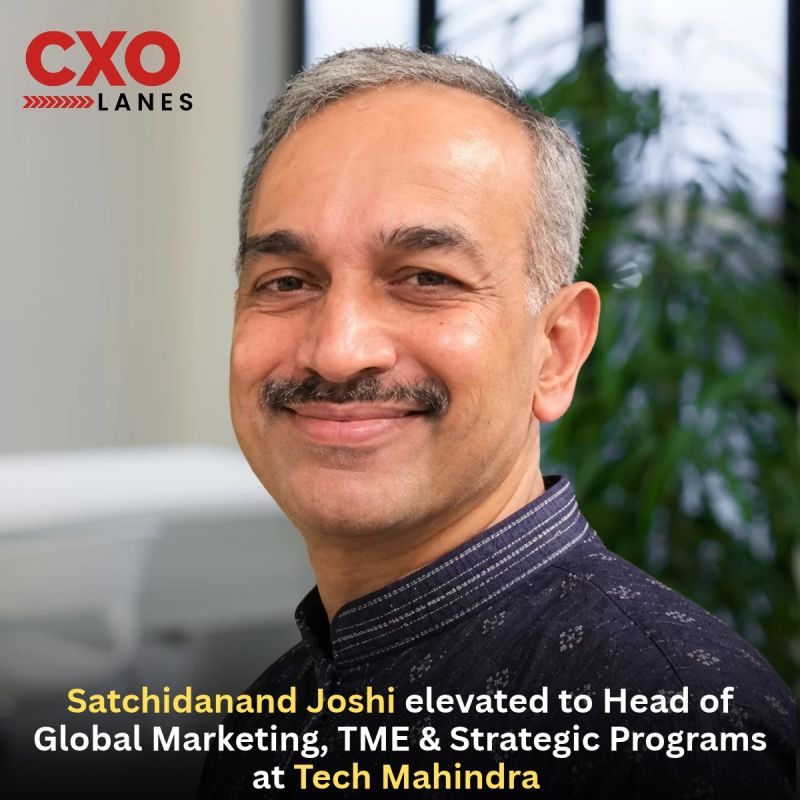 Satchidanand Joshi has been elevated to Head of Global Marketing, Technology, Media & Entertainment (TME) and Strategic Programs at Tech