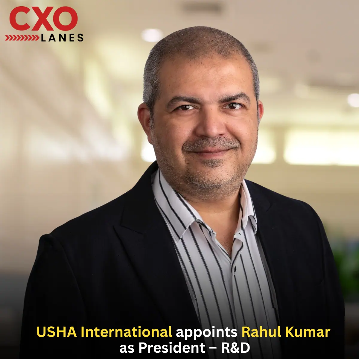USHA International Appoints Rahul Kumar as President – R&D