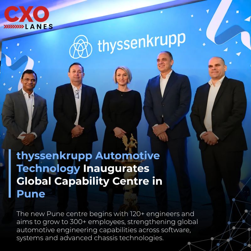 thyssenkrupp Automotive Technology has officially inaugurated its new Global Capability Centre (GCC) in Pune, strengthening...