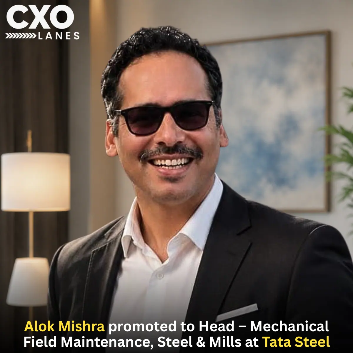 Alok Mishra Promoted to Head – Mechanical Field Maintenance, Steel & Mills at Tata Steel