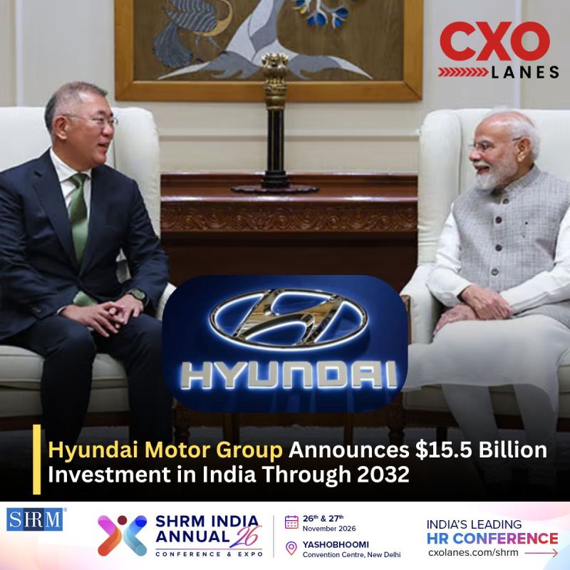 Hyundai Motor Group plans to invest $15.5 billion in India between 2026 and 2032, focusing on expanding manufacturing...
