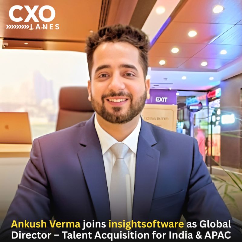 Ankush Verma has joined insightsoftware as Global Director – Talent Acquisition for India & APAC, bringing significant experience in talent