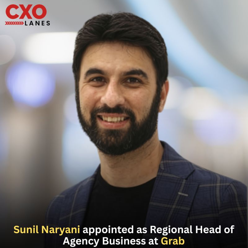 Sunil Naryani appointed as Regional Head of Agency Business at Grab