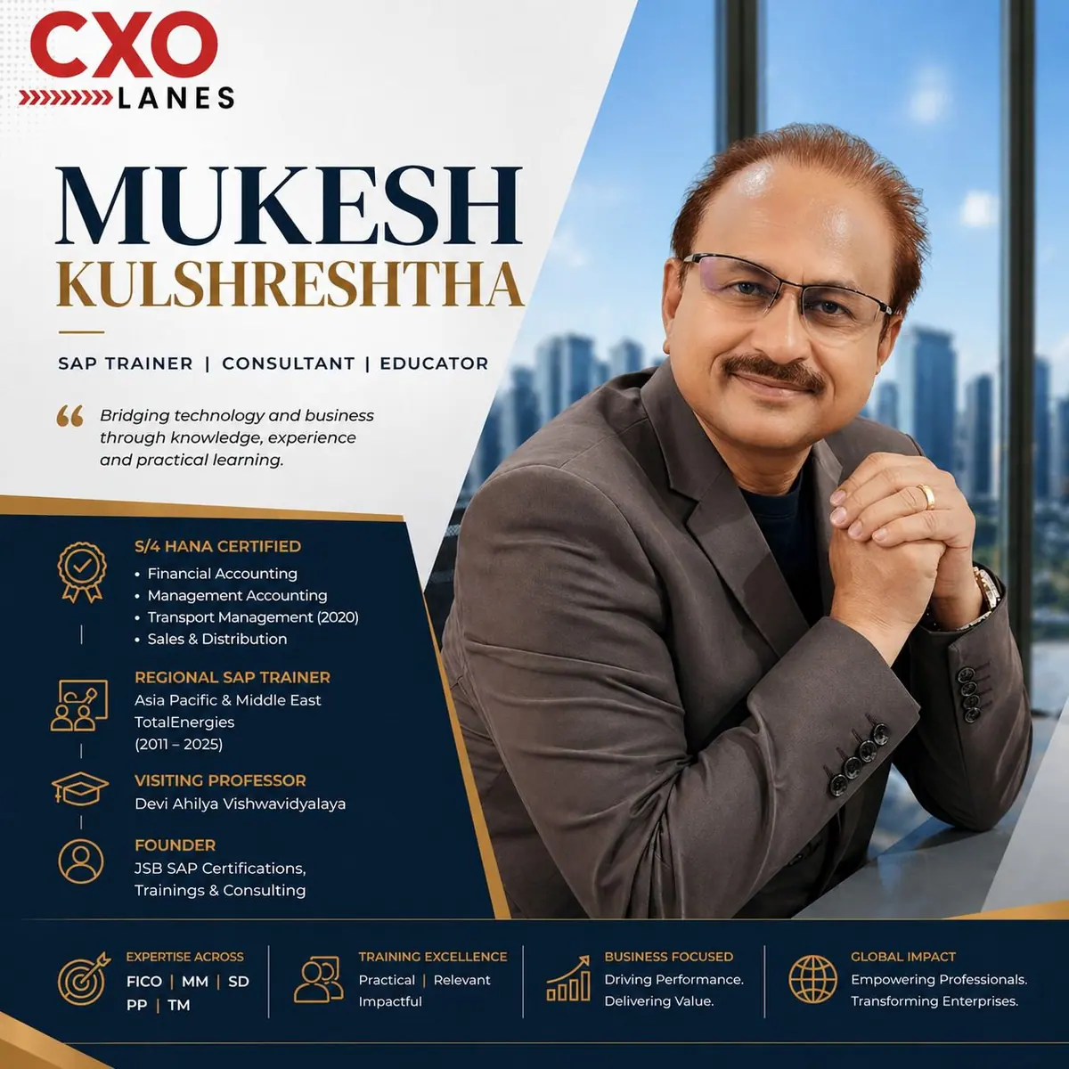 Mukesh Kulshreshtha: Enabling Enterprise Transformation Through SAP Leadership