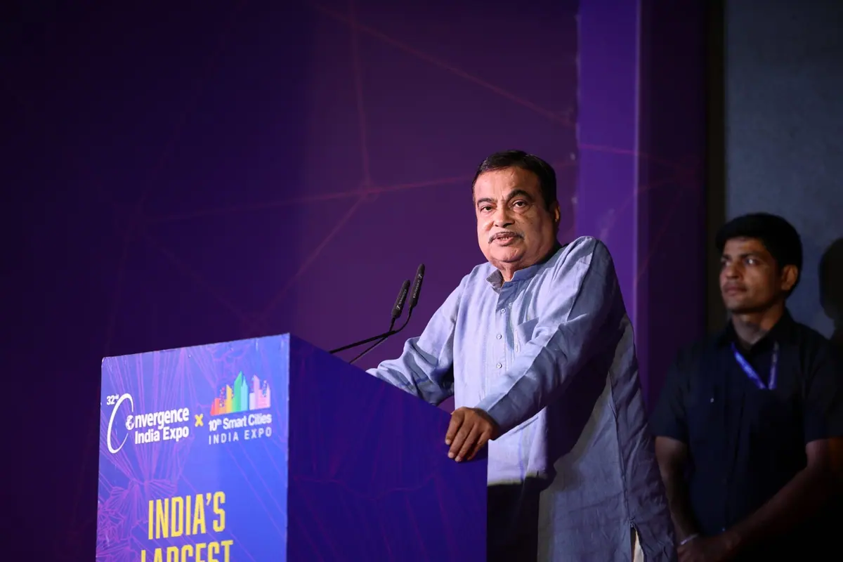 "India Eyes Single-Digit Logistics Costs to Rival China & US” states Nitin Gadkari at 32nd Convergence India & 10th Smart Cities India