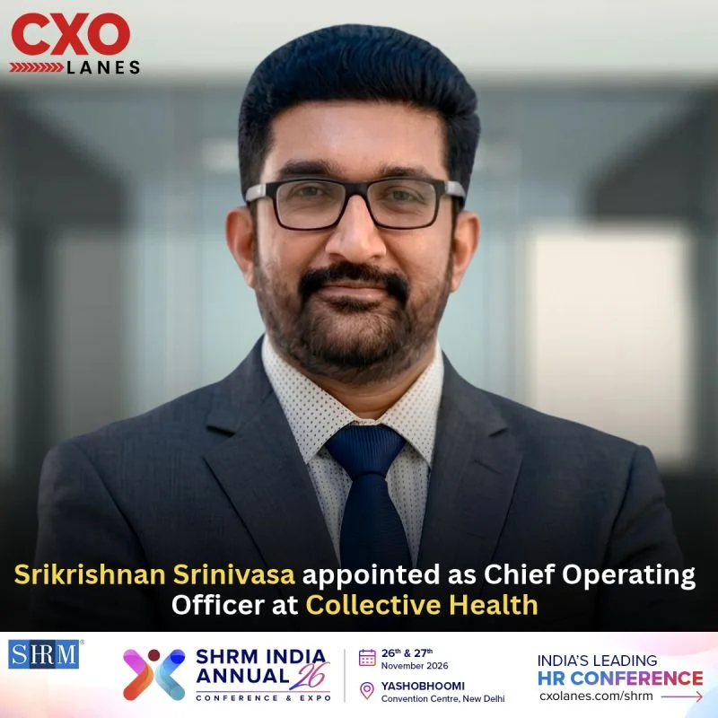 Srikrishnan Srinivasa appointed as Chief Operating Officer at Collective Health
