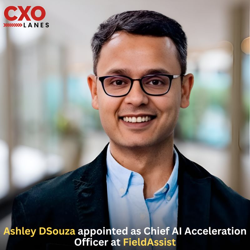 Ashley DSouza has been appointed as Chief AI Acceleration Officer at FieldAssist, taking on a strategic leadership role...