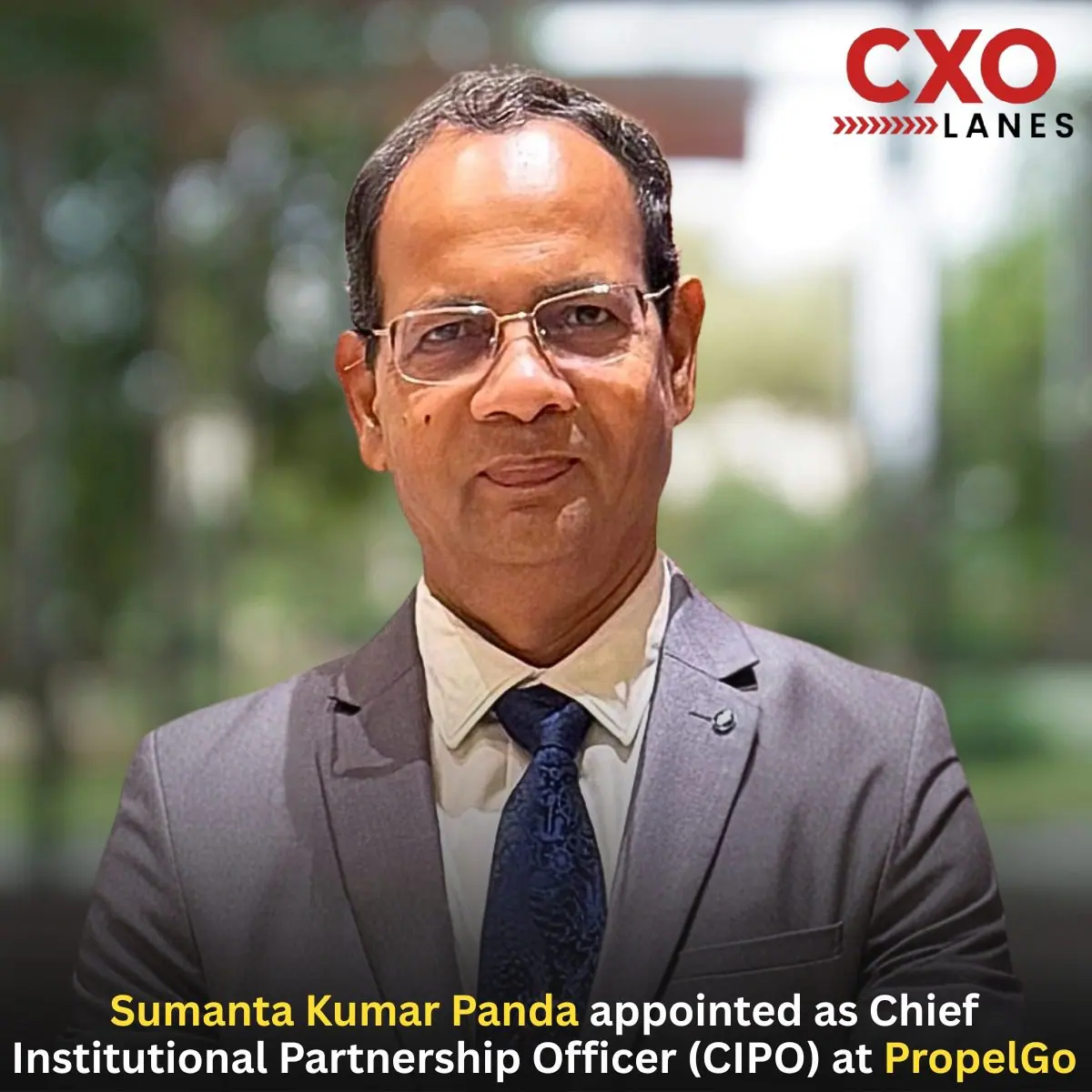 Sumanta Kumar Panda Appointed as Chief Institutional Partnership Officer at PropelGo