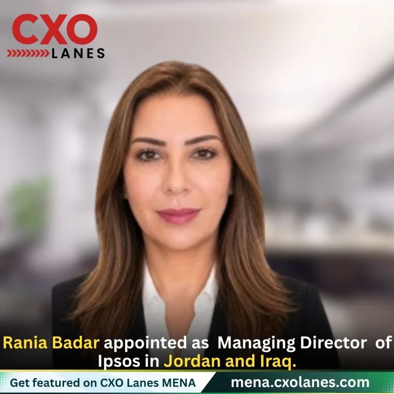 Rania Bader appointed as Managing Director of Ipsos in Jordan and Iraq