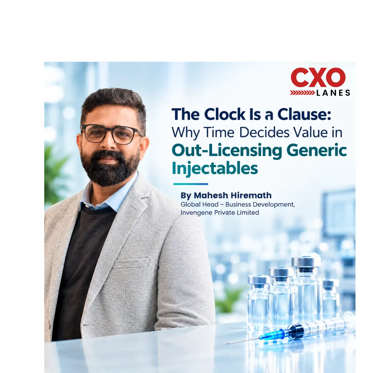 The Clock Is a Clause: Why Time Decides Value in Out-Licensing Generic Injectables