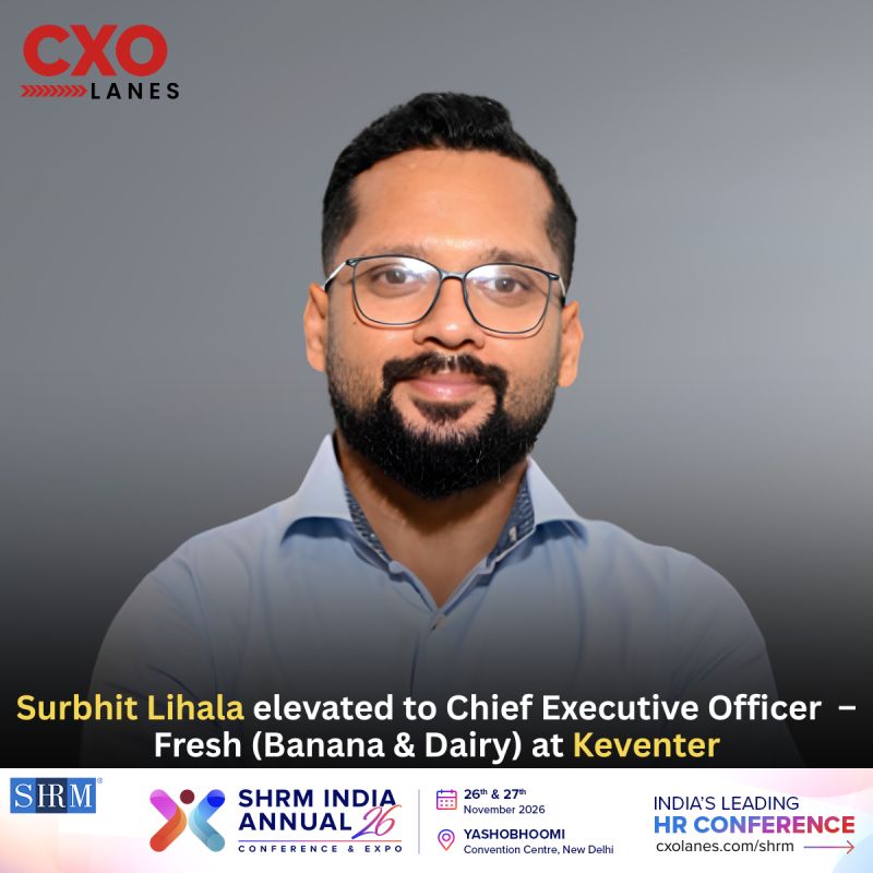 Surbhit Lihala has been elevated to Chief Executive Officer – Fresh (Banana & Dairy) at Keventer, expanding his leadership...