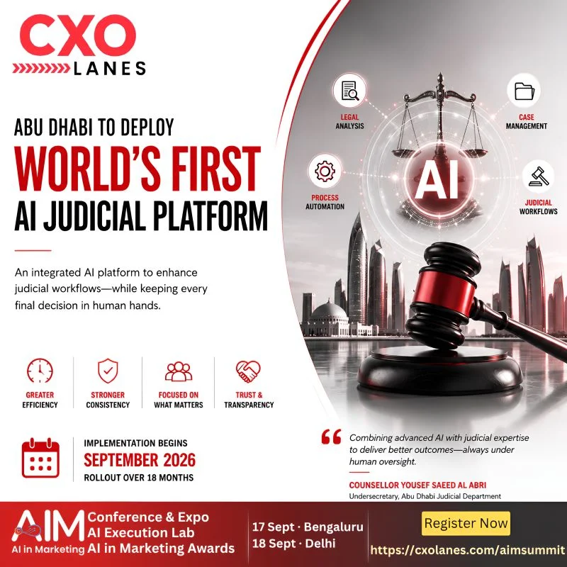 The Abu Dhabi Judicial Department (ADJD), in partnership with the Department of Government Enablement (DGE), will deploy what it describes as the…