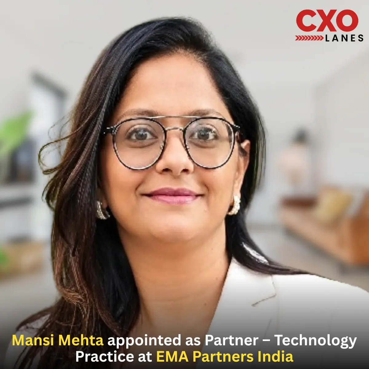 Mansi Mehta Appointed as Partner – Technology Practice at EMA Partners India